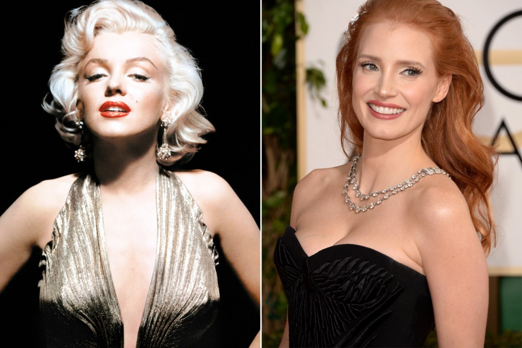 Jessica Chastain To Play Marilyn Monroe 