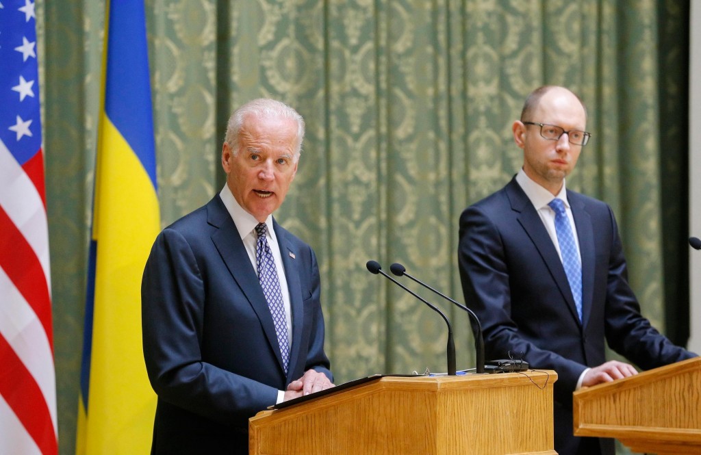 US Vice President Biden to Meet Ukraine PM