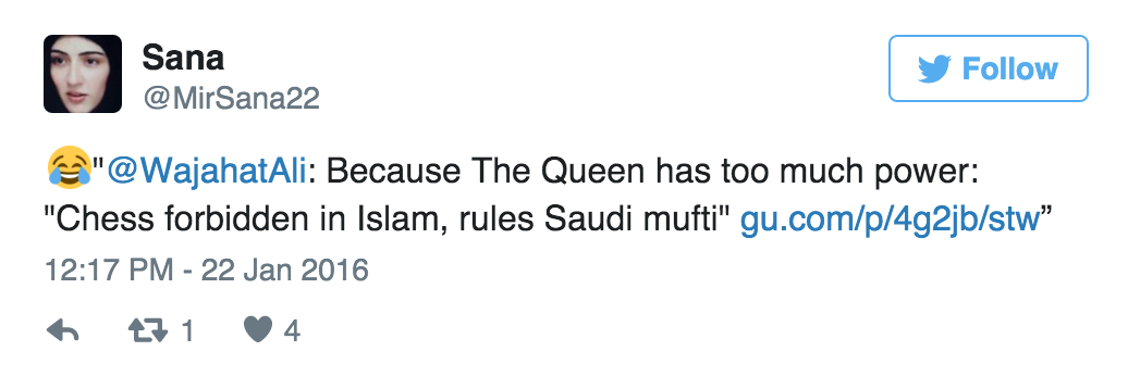 Saudi Arabia bans 'chess' and the reason is really silly5
