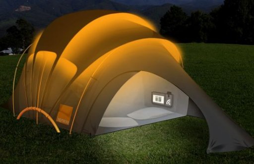 This Solar Powered Tent will make camping much easier2